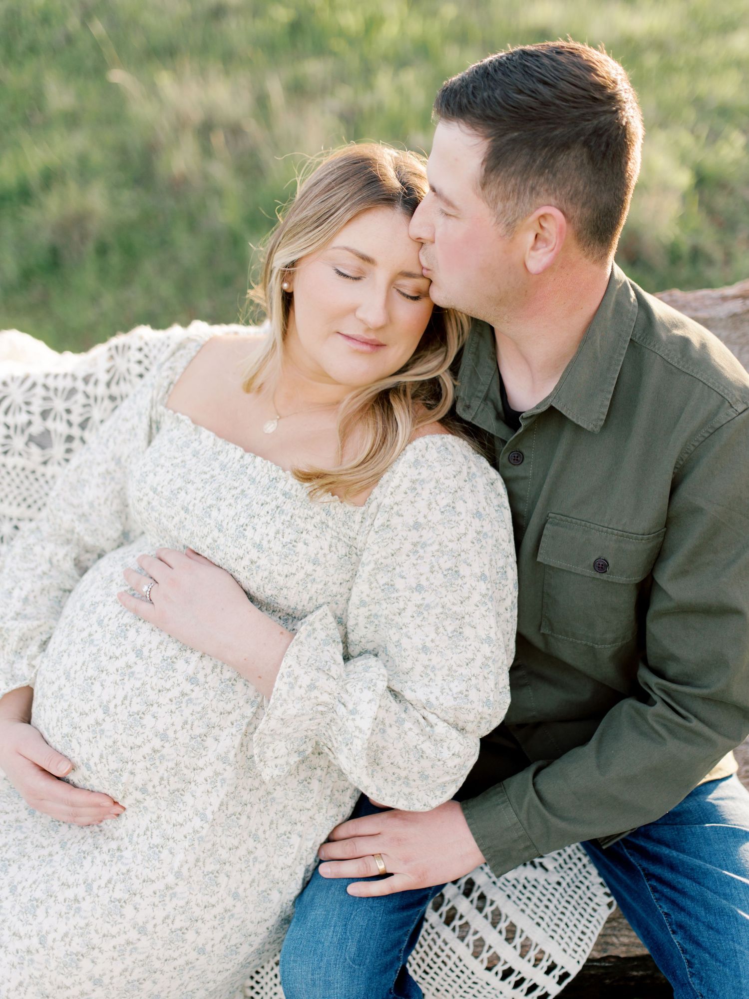 Maternity Photos in Chico, California. Taken by Kaitlin Stoltenberg, a Family, Maternity and Lifestyle Newborn Photographer.