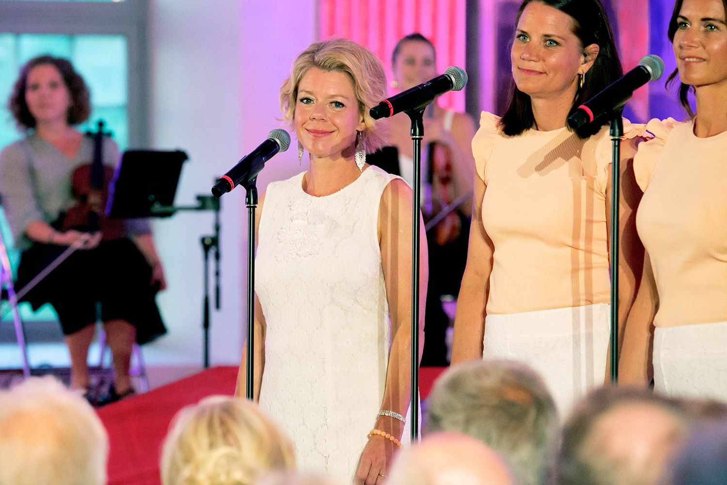 Sommarkonsert i Sankt Anna 2024. Peter Johansson och Matilda Grün. Fotograf Rebecca Nordin.