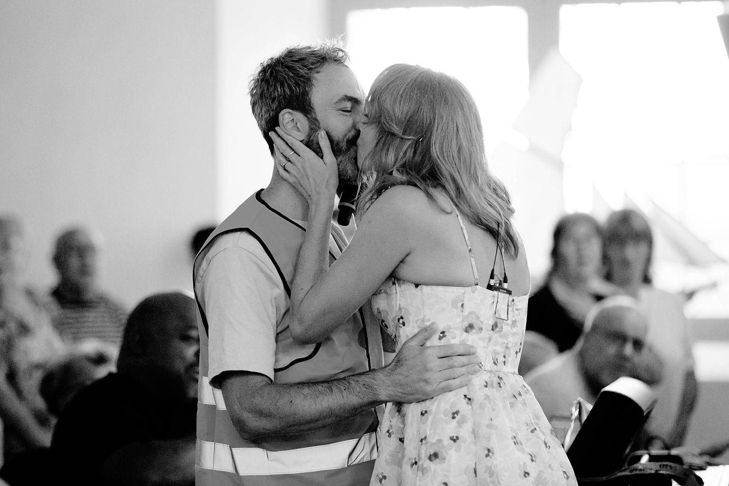 Sommarkonsert i Sankt Anna 2024. Peter Johansson och Matilda Grün. Fotograf Rebecca Nordin. Robert och Matilda Grün.