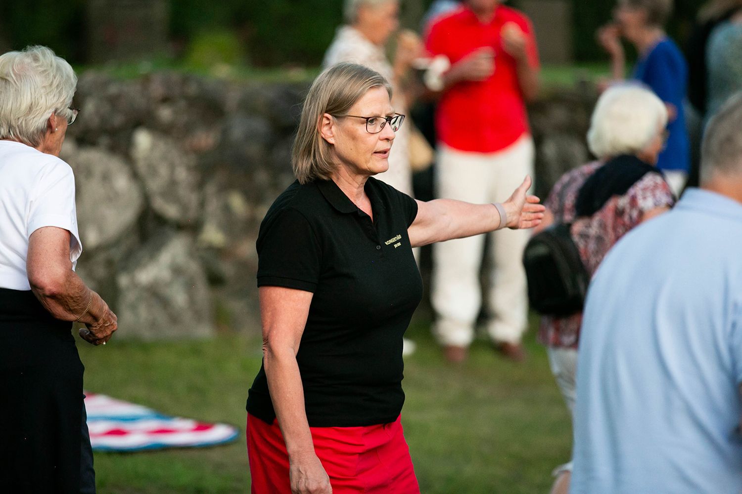 Sommarkonsert i Sankt Anna 2024. Peter Johansson och Matilda Grün. Footgraf Rebecca Nordin.