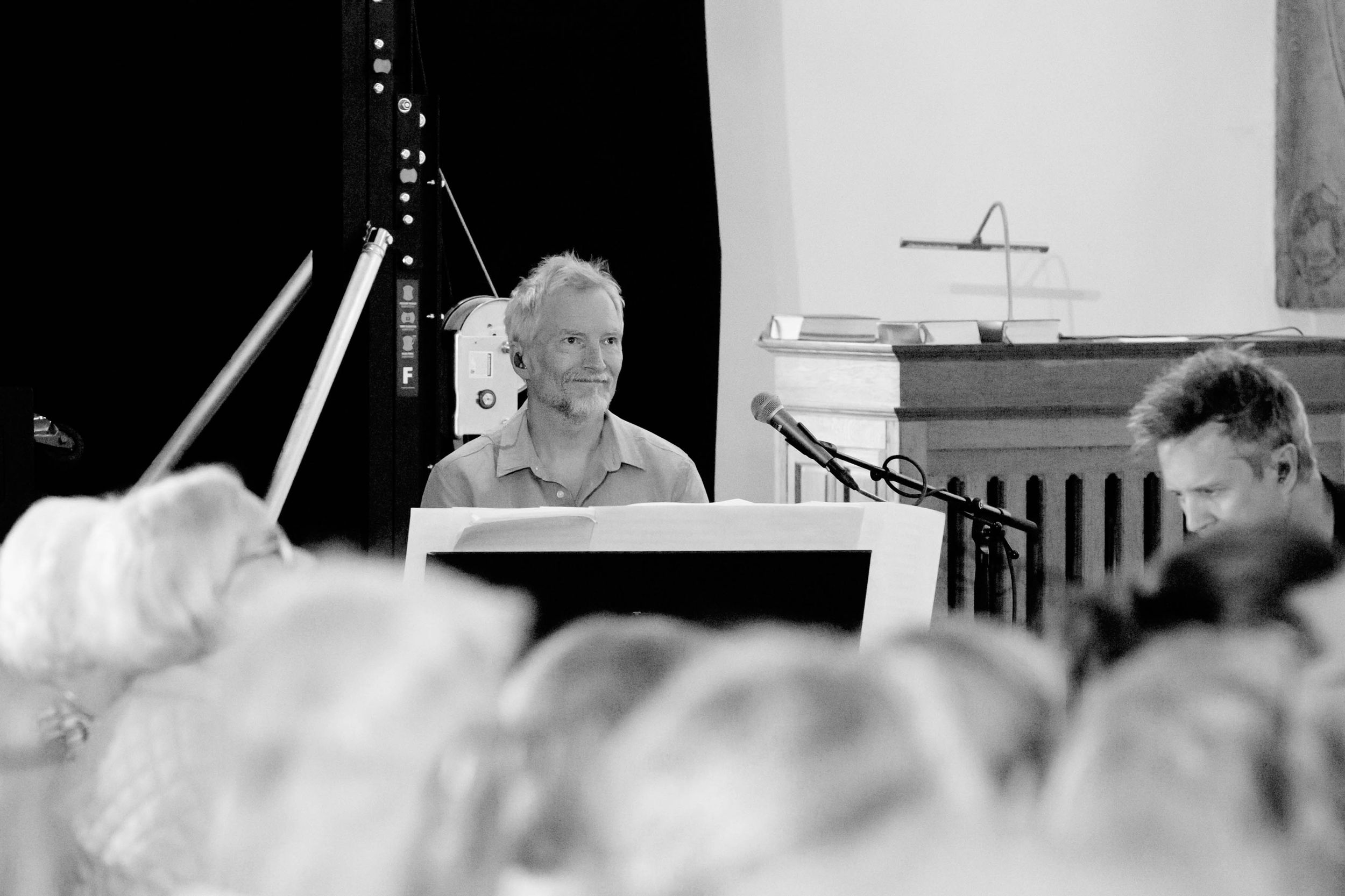 Sommarkonsert i Sankt Anna 2024. Peter Johansson och Matilda Grün. Fotograf Rebecca Nordin.