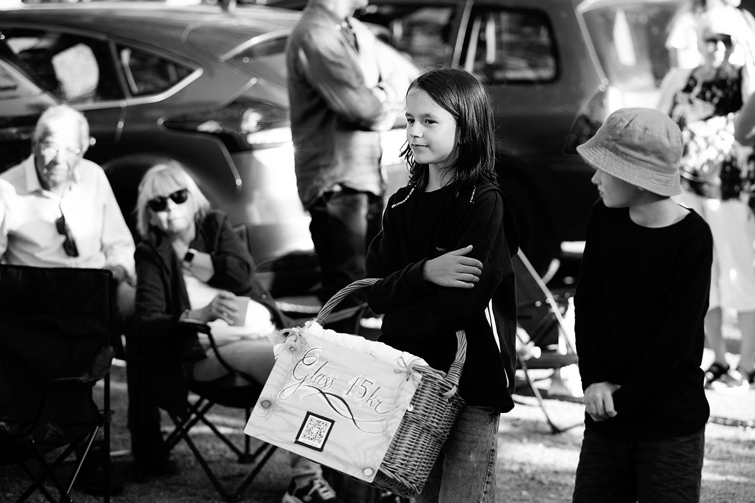 Sommarkonsert i Sankt Anna 2024. Peter Johansson och Matilda Grün. Fotograf Rebecca Nordin.