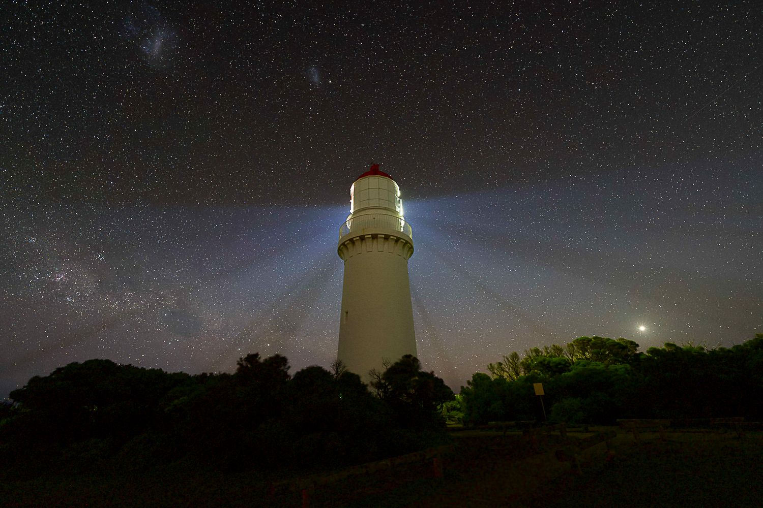 Astro over Cape Schanck Lighthouse