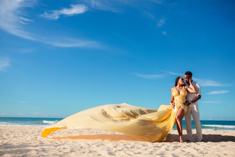 Flying dress Punta Cana, Photo session on the beach. For woman, couple, celebrate birthday,  anniversary
