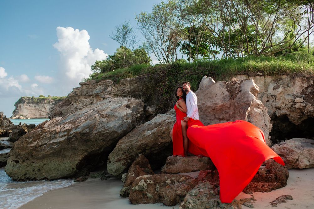 Flying dress Punta Cana, Photo session on the beach. For woman, couple, celebrate birthday,  anniversary