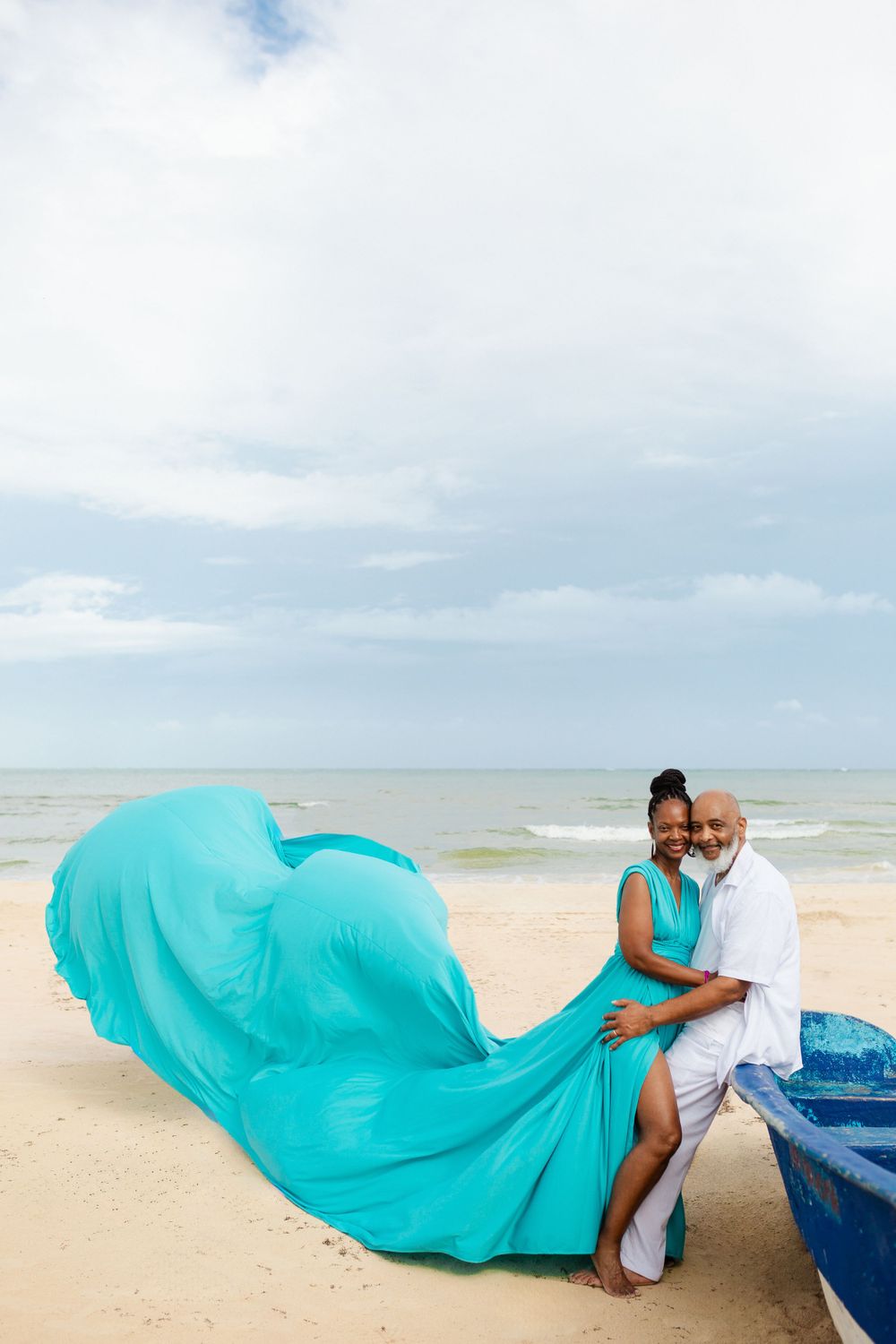 Flying dress Punta Cana, Photo session on the beach. For woman, couple, celebrate birthday,  anniversary