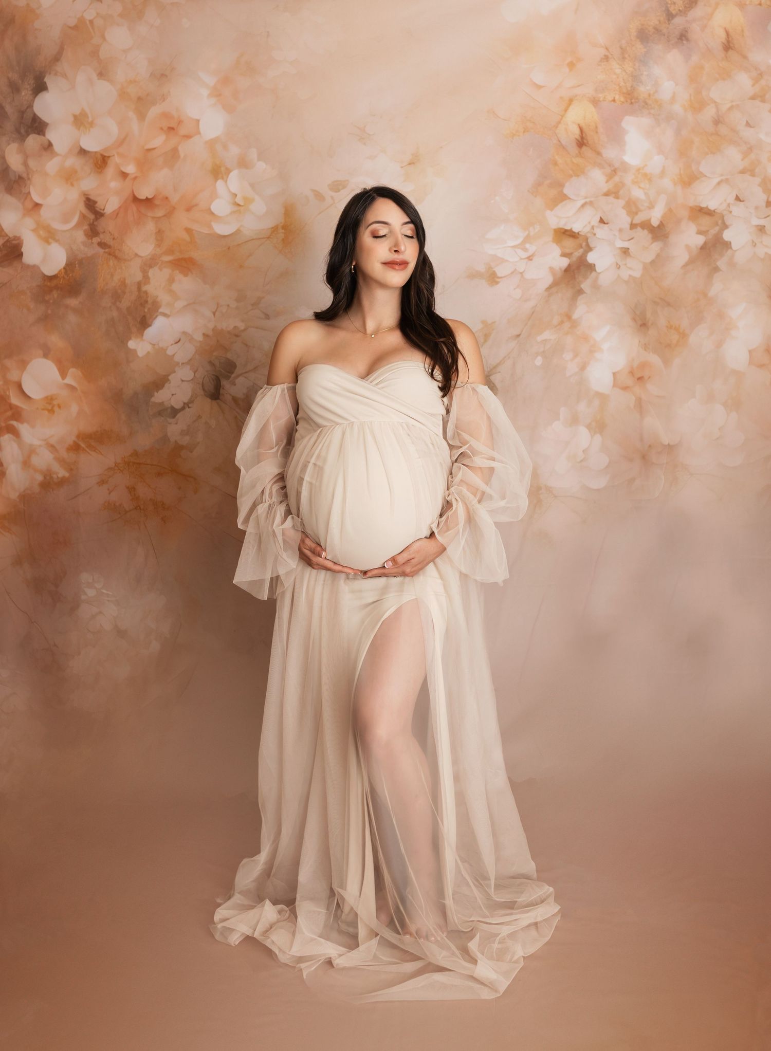 A gorgeous momma to be