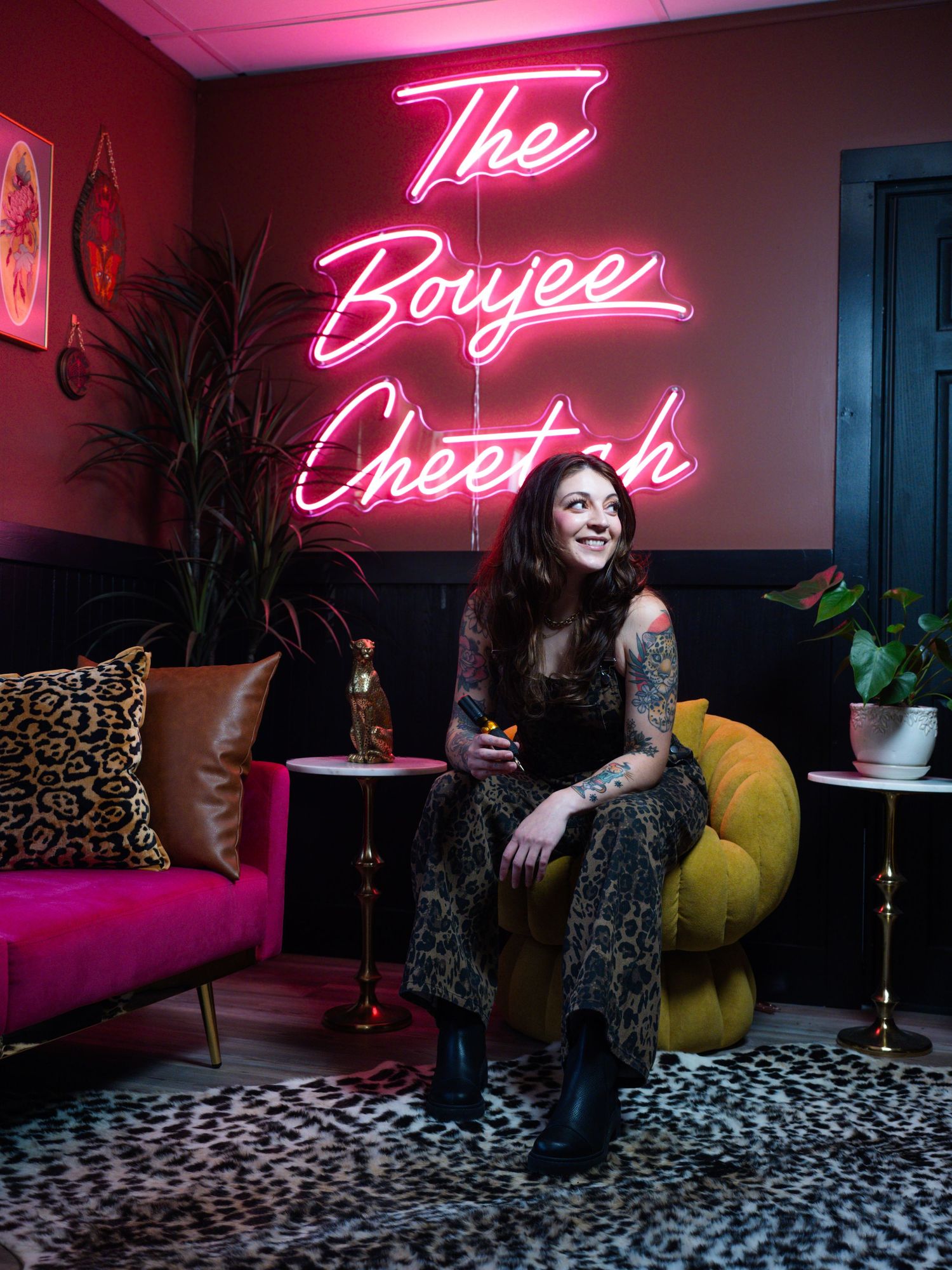 branding with the boujee cheetah