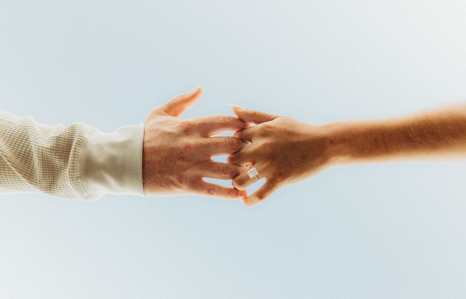 Hands holding