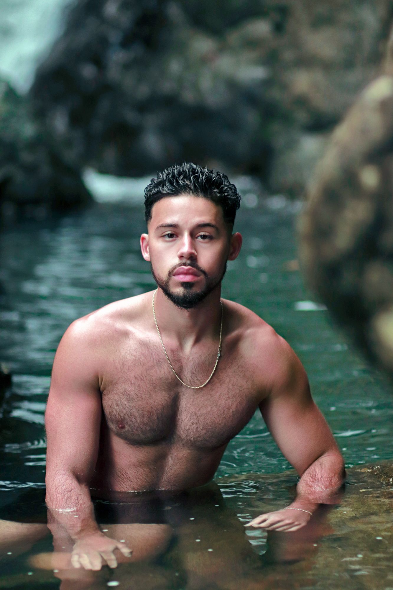 Puerto Rico Photographer. Albert Ray Photo. Rainforest Photoshoot. Portraits. Book Now. Male Model. Editorial. El Yunque. Male Shots. PR