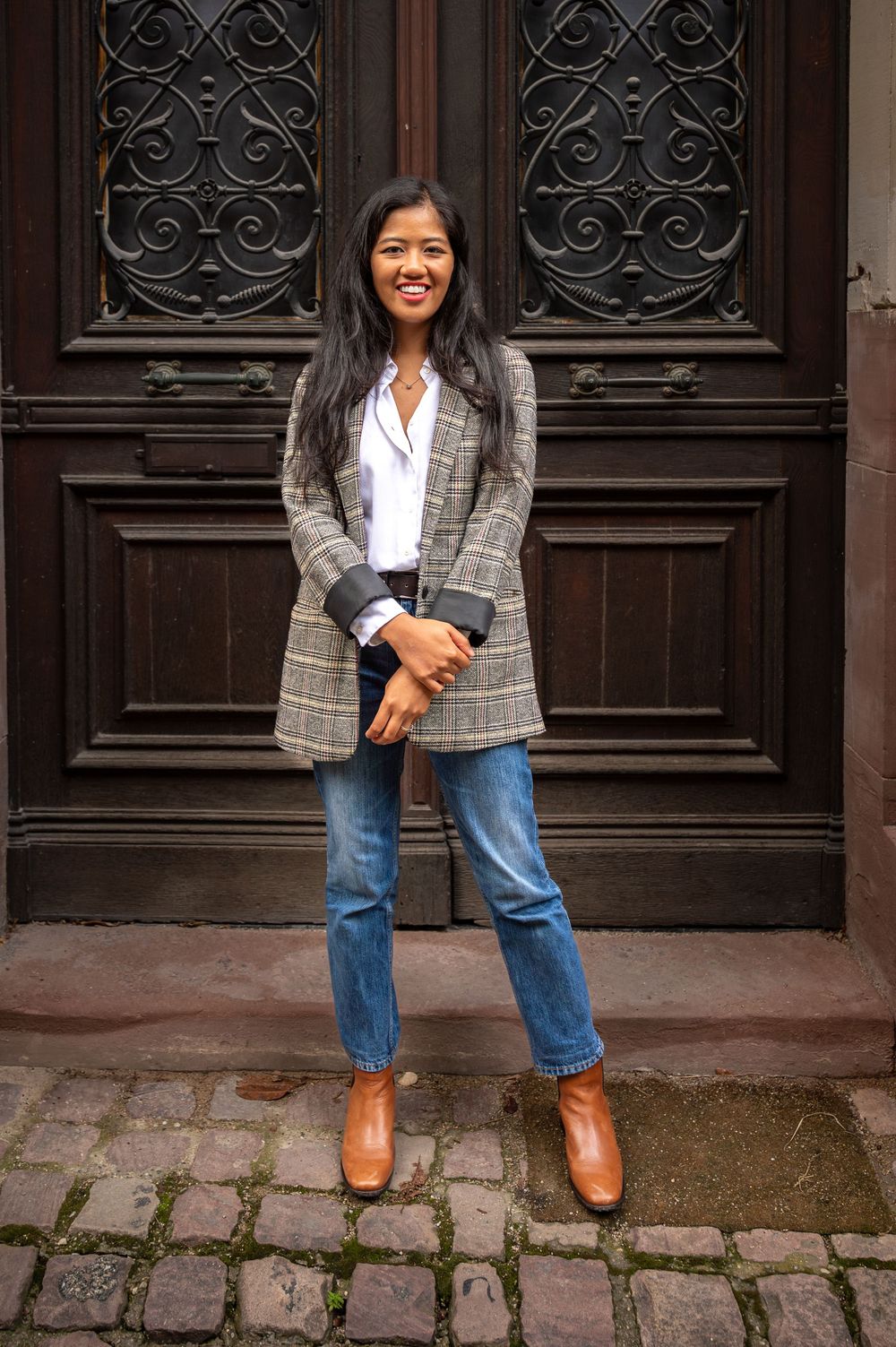 portrait professionnel LinkedIn femme entrepreneure Strasbourg Alsace