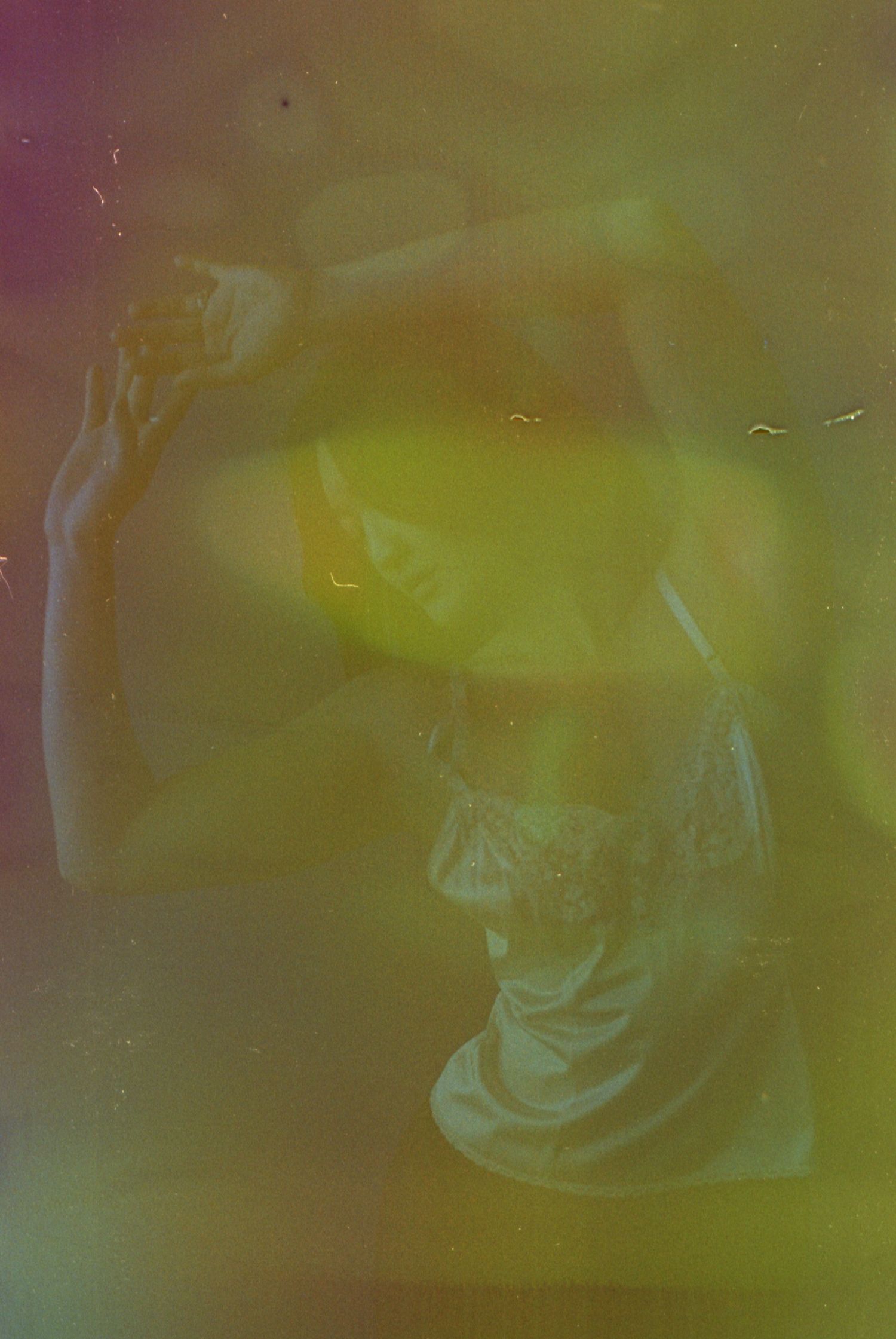 Ethereal dance movement with dreamy yellow and purple light effects.