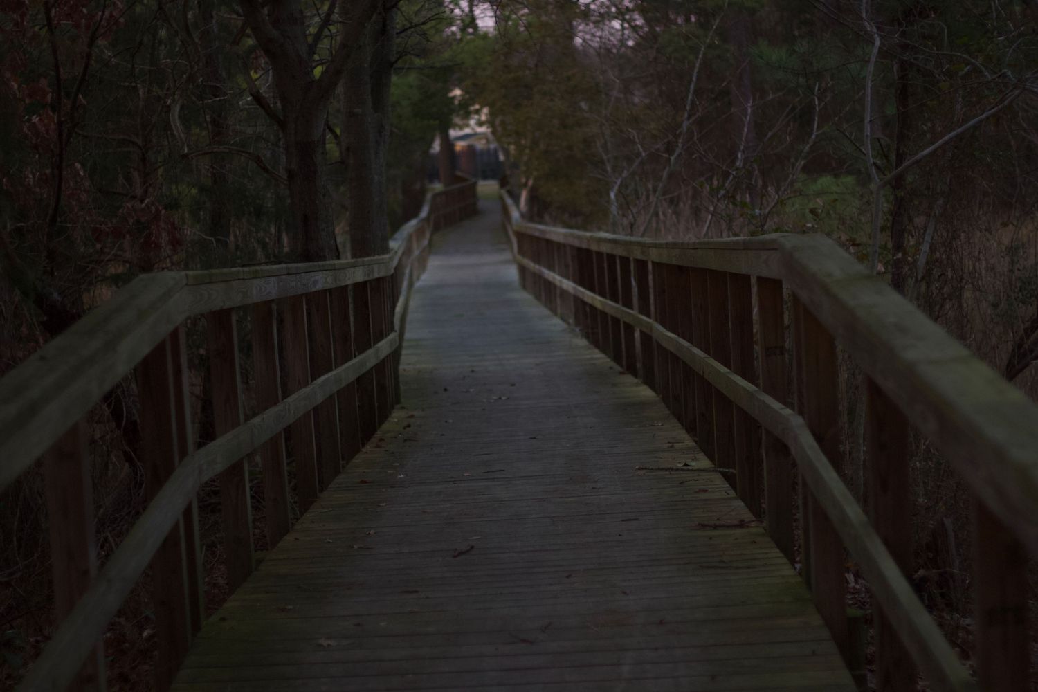 over the bridge