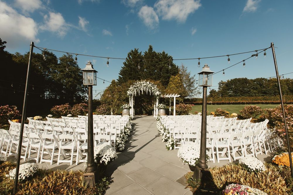 The Vineyards at Aquebogue outdoor ceremony location
