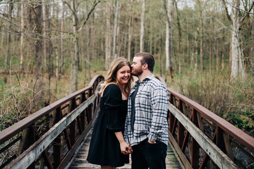 couple on bridge