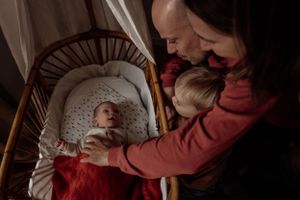 Newborn lifestyle shoot Eindhoven