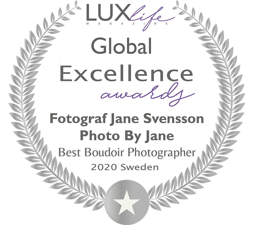 Fotograf Jane Svensson. Photo By Jane  Best boudoir photographer  Sweden 2020 award.