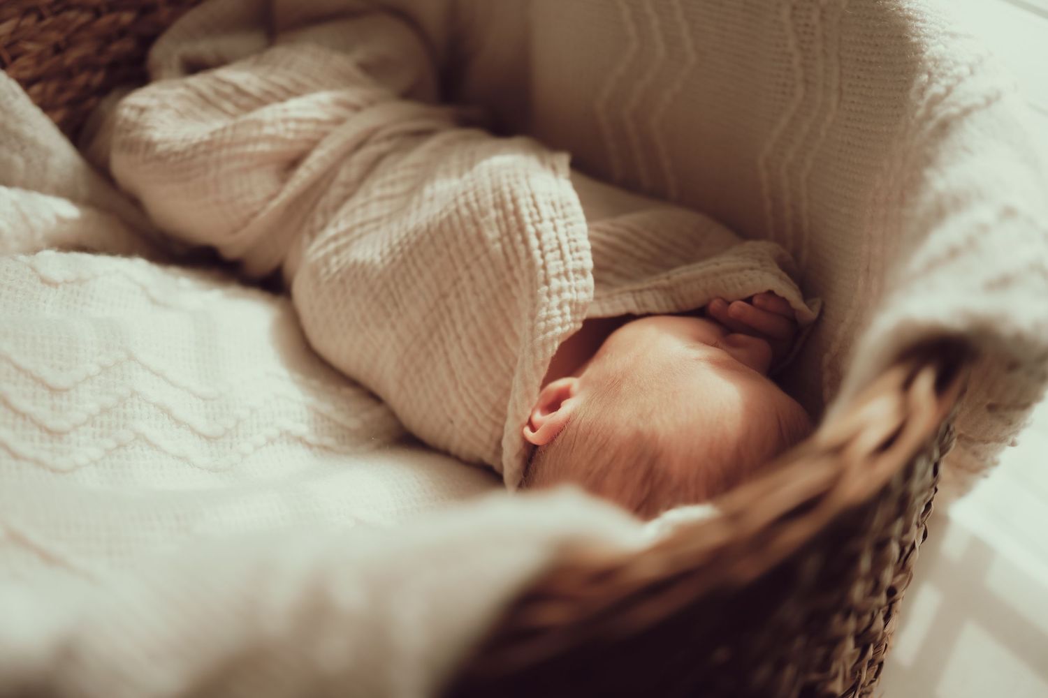 alt="Lafayette newborn photography session in-home"