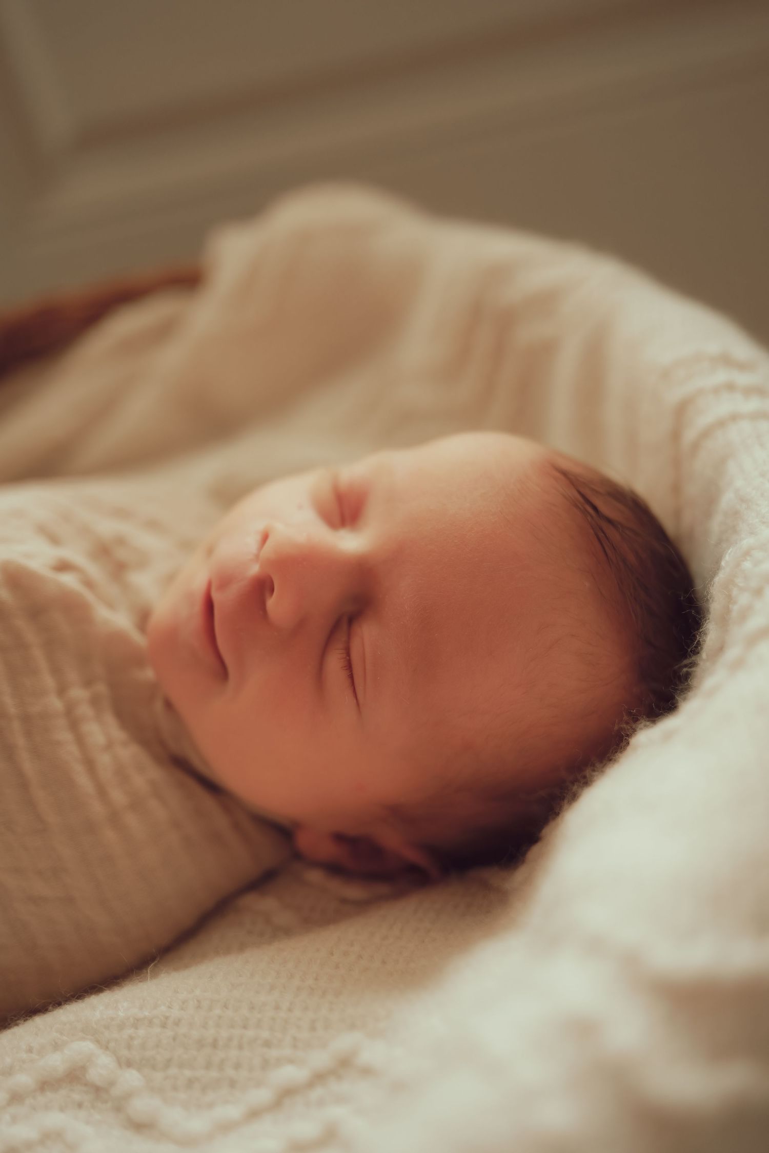 alt="Lafayette newborn photography session in-home"