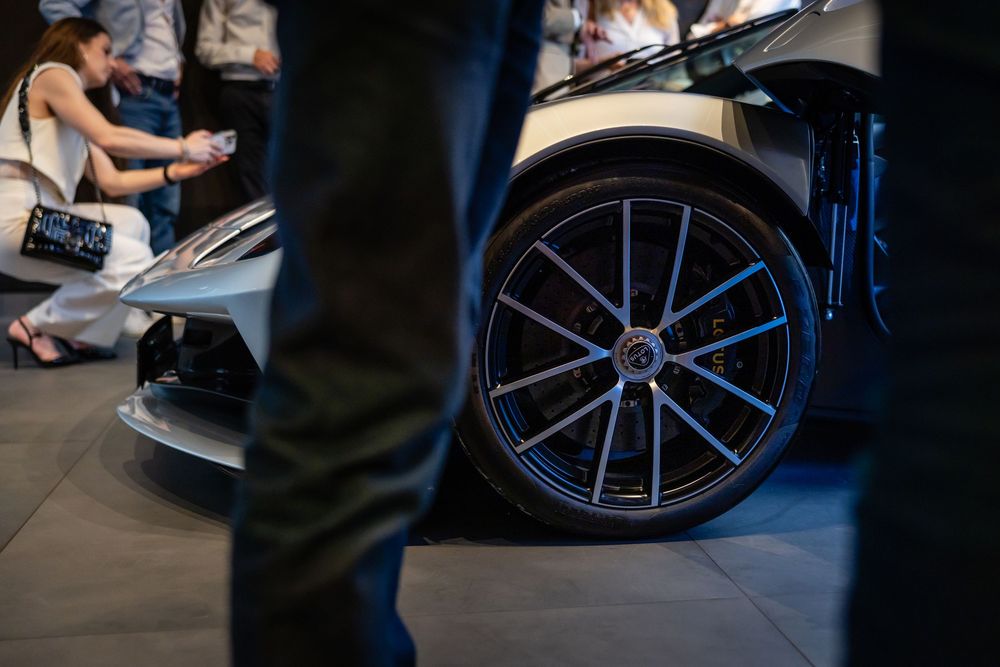 Lotus Evija hypercar launch Paris — Parisian Photographers