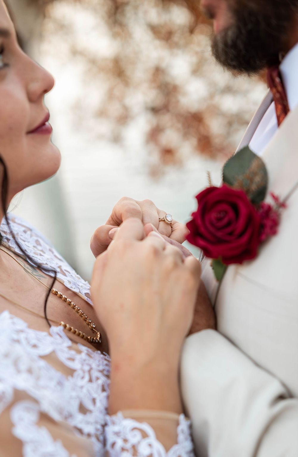 couple wedding pose