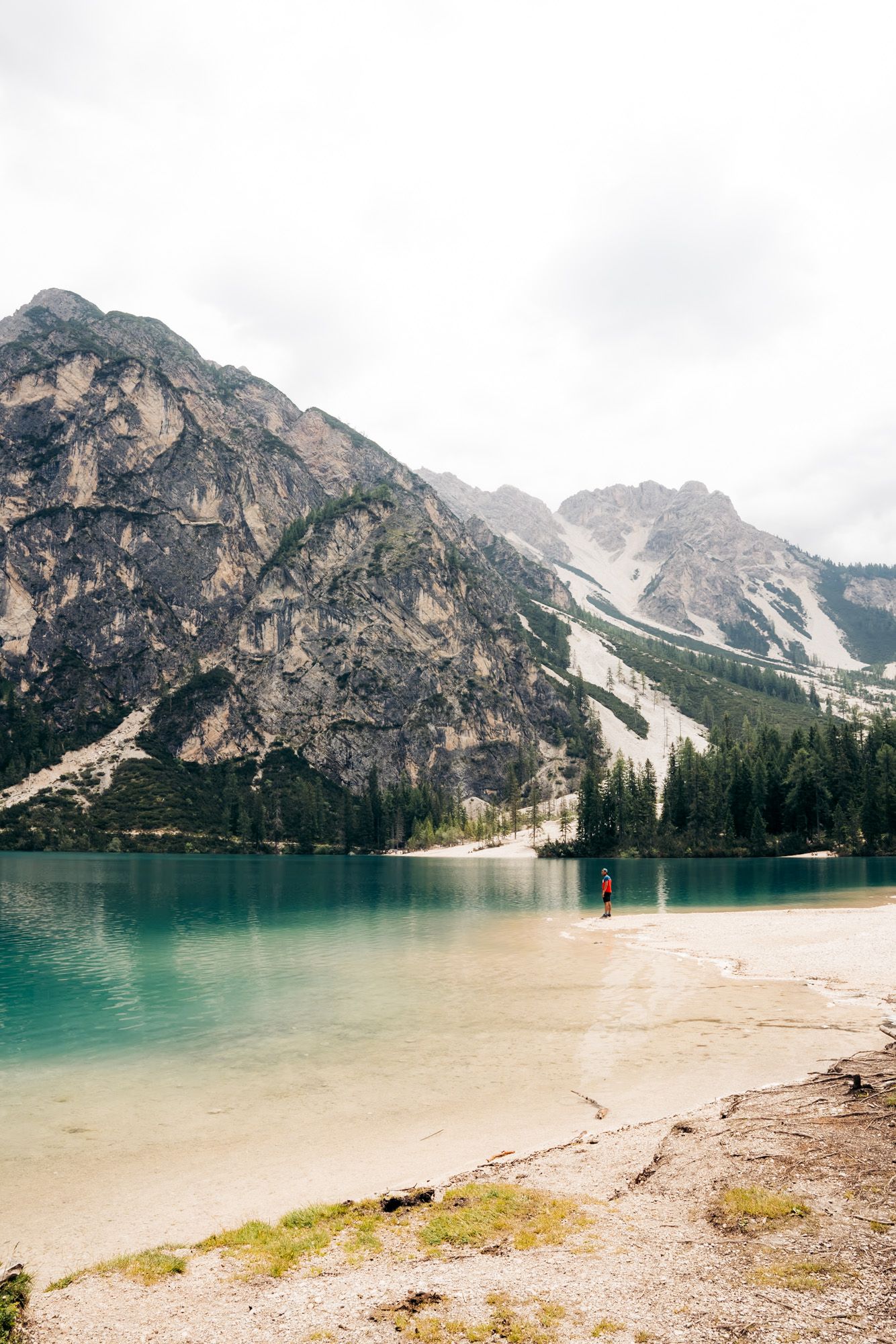 plage lago di braies