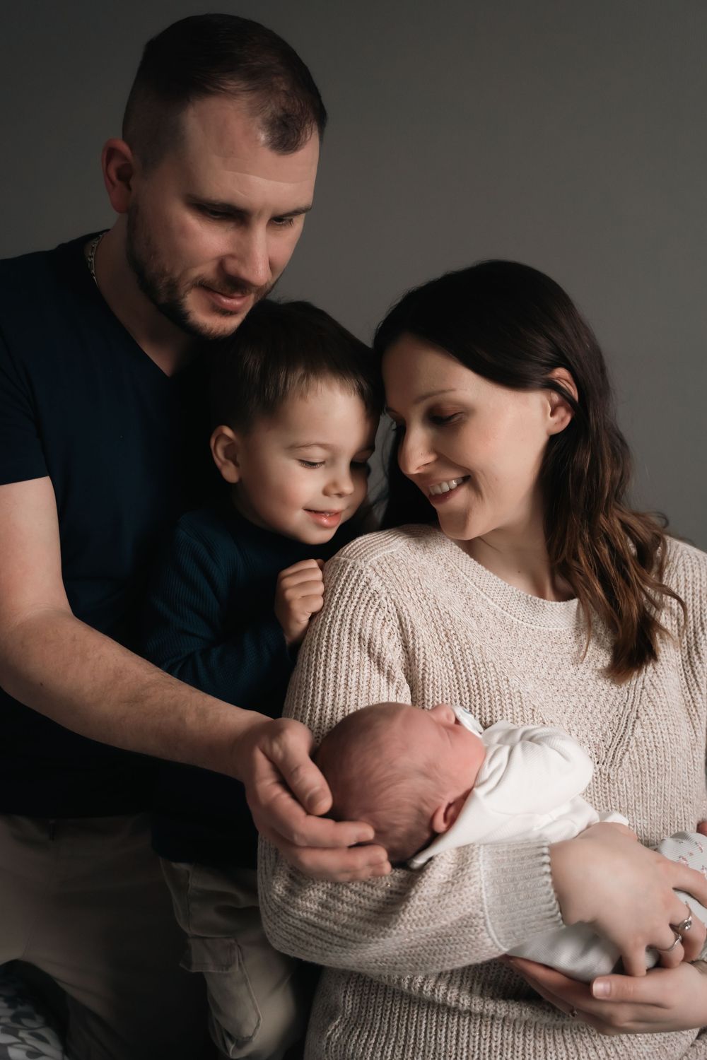 Séance famille nouveau né