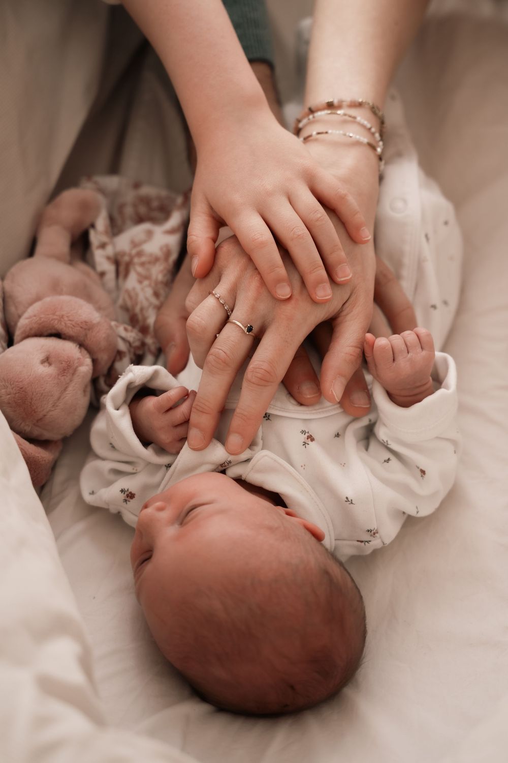 Séance famille nouveau né