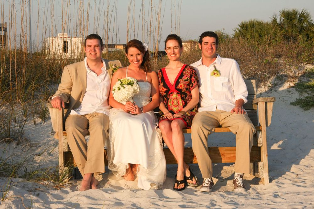 An editorial style micro-wedding photographer in Honeymoon Island, Clearwater, Tampa, St Pete, Naples, Miami, Venice, Sarasota, FL
