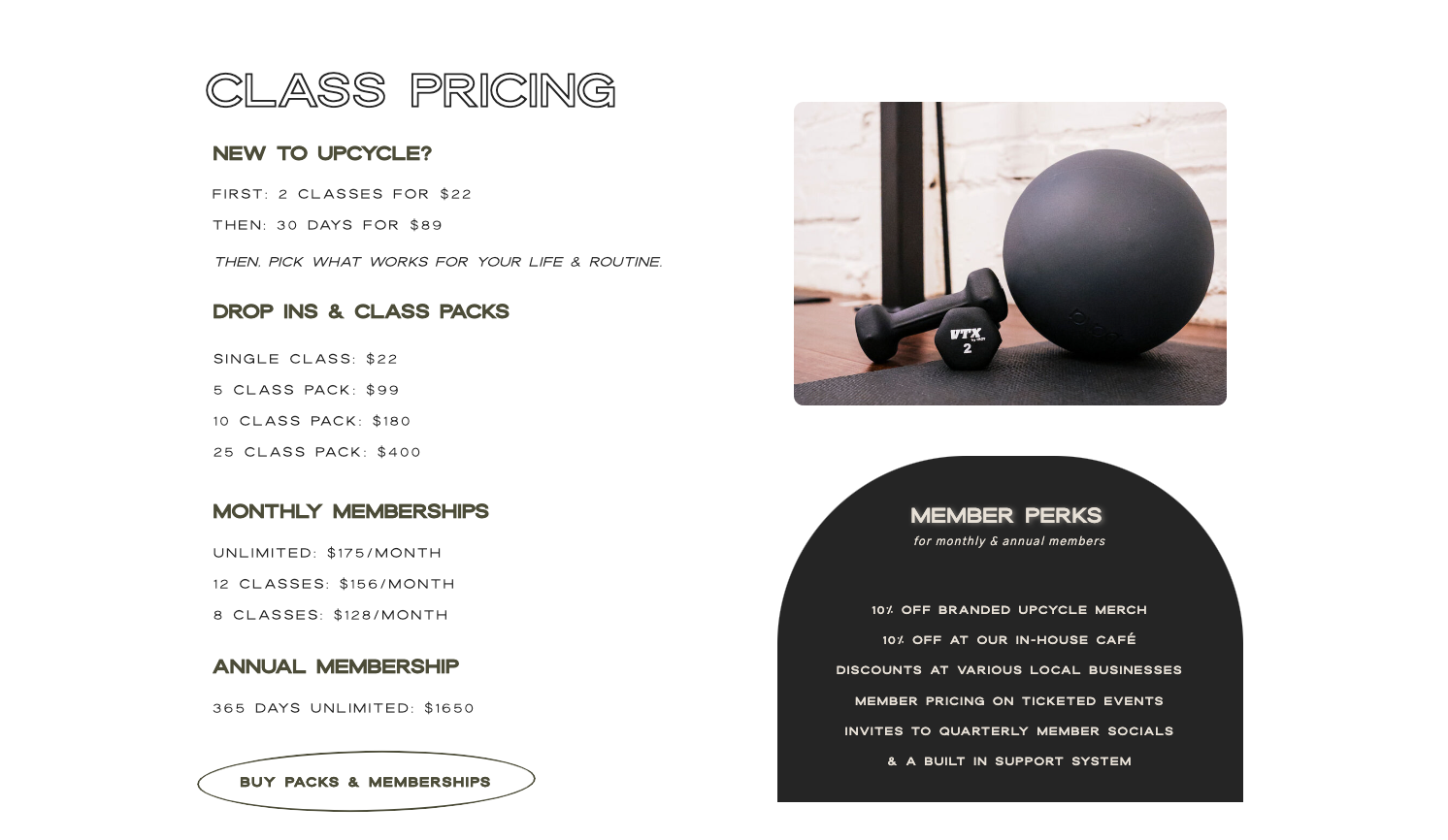 A series of fitness and wellness related photos showing workout equipment, training sessions and inspirational quotes.