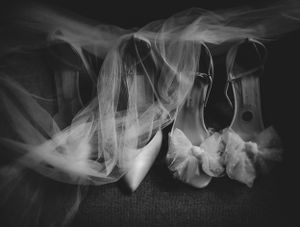 non-traditional wedding photographer in the Lake District - shoe details