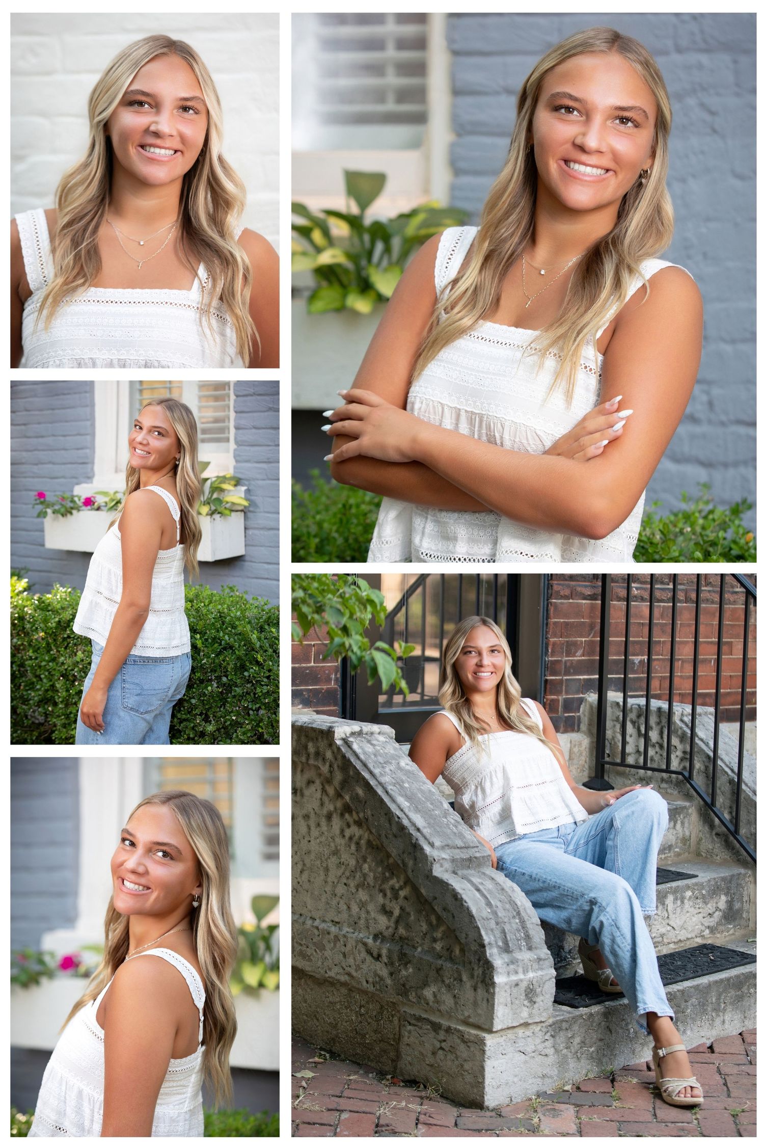 Olentangy senior pictures. German Village senior pictures.  Scioto Audubon senior pictures.  Urban senior pictures. Flower senior pics.