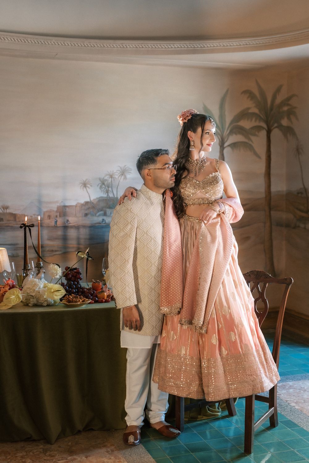 multicultural wedding inspiration Casa Bons Ares Portugal