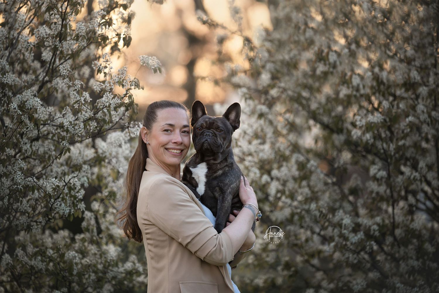 Liefde voor de hond, tijdens deze hondenshoot staat voorop. Kleine locatie in Houten, maar genoeg voor professionele beelden.