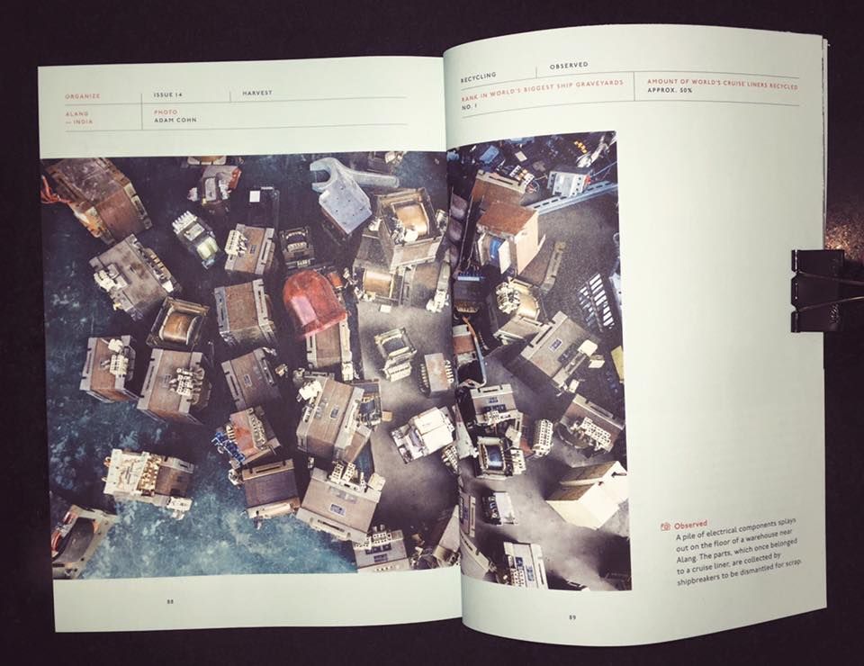 Salvage from shipbreaking in India, Make/Shift Magazine