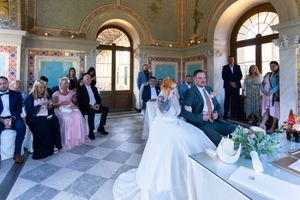 Emotionale Momente des Brautpaars beim Ja-Wort im Belvedere Pfingstberg Potsdam