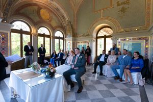 Standesamtliche Trauung im historischen Maurischen Kabinett des Belvedere Pfingstberg