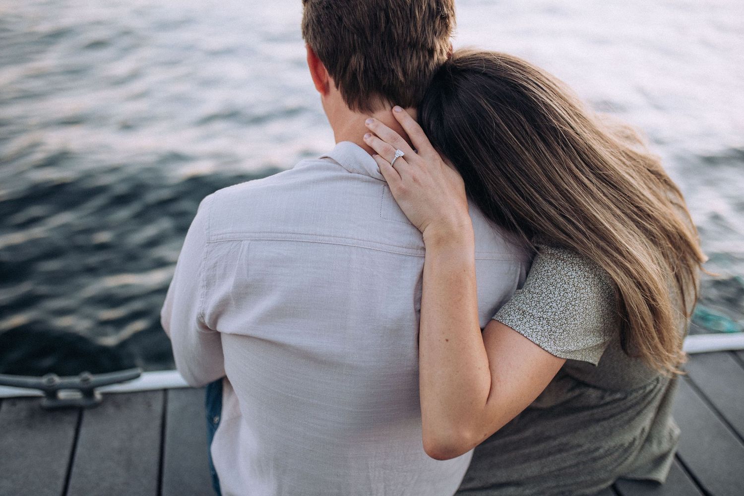 Idaho engagement photography Coeur d Alene Lake
