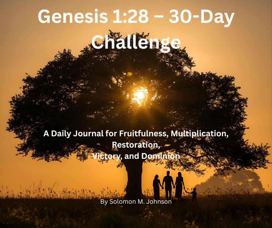 Start a new walk towards your purpose with our Genesis 1:28 30-Day Challenge.
