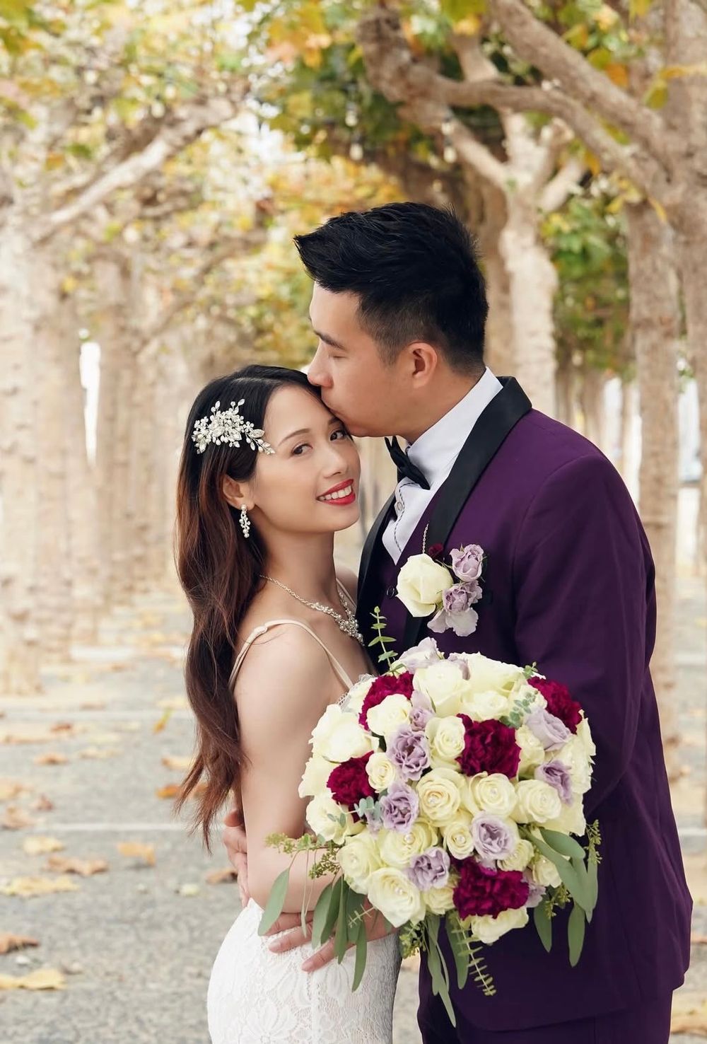 Bay Area wedding photography capturing candid couple moment in natural light.