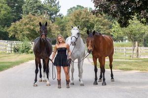 Lila Jabara at White Oak Farm in Lowell, Michigan