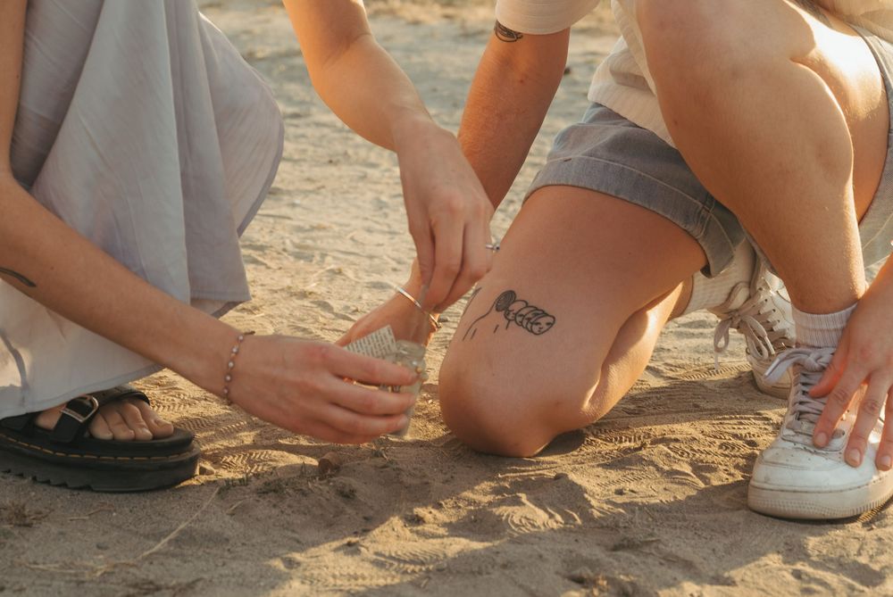 Seattle sunset proposal, Golden Gardens, Seattle, queer couple,  engagement photography, lgbtq photography, proposal photography