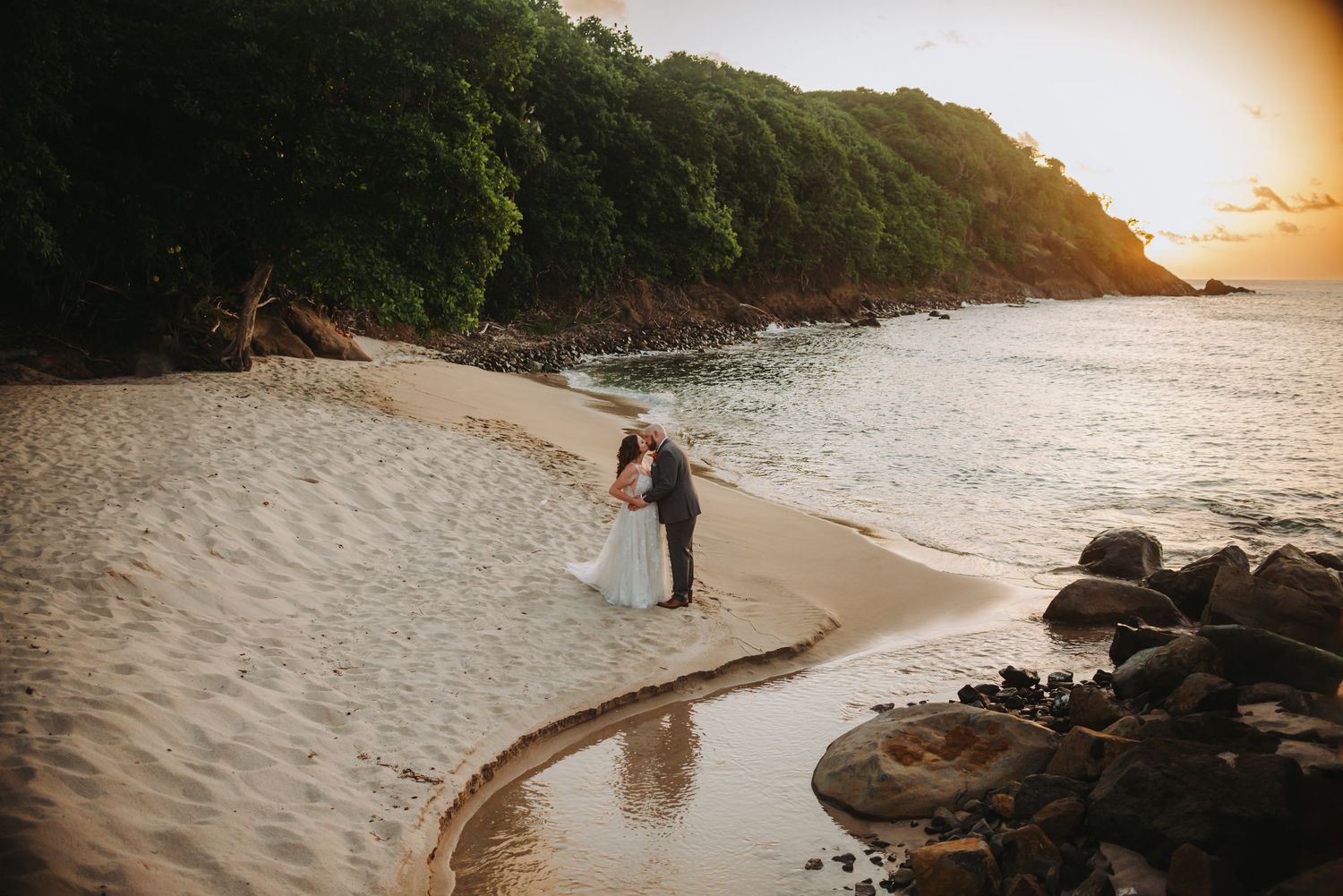St Lucia wedding photographer captures Destination elopement wedding at Royalton in St Lucia