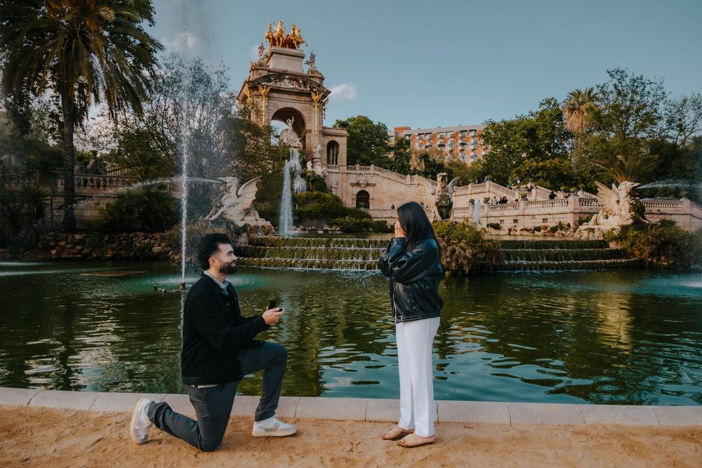 Christian looking lovingly at Luz after the proposal.