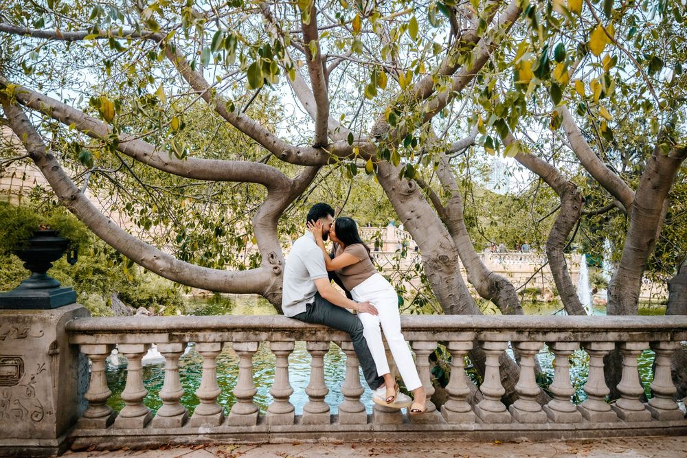 Forehead touch captured after Christian’s heartfelt proposal.