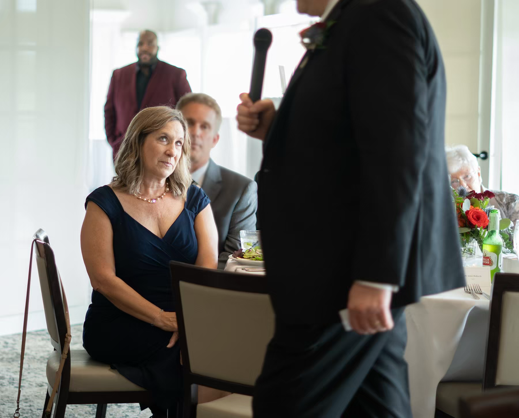 speech at a wedding in Nationwide Conference Center