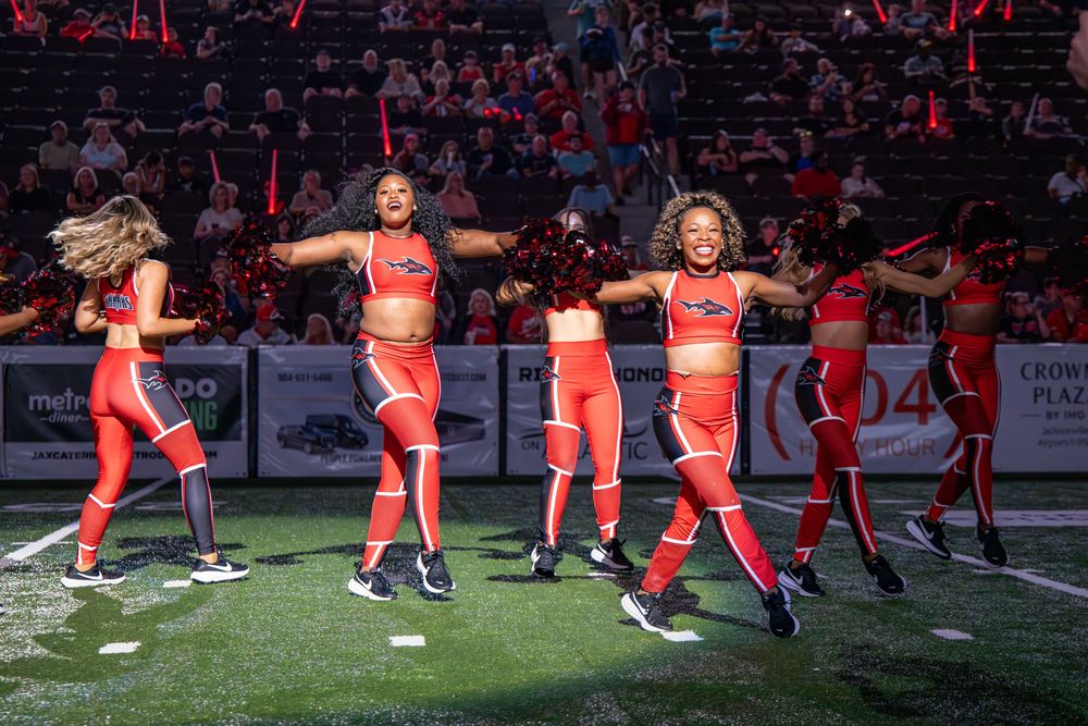 Jacksonville Sharks Attack Dance Team