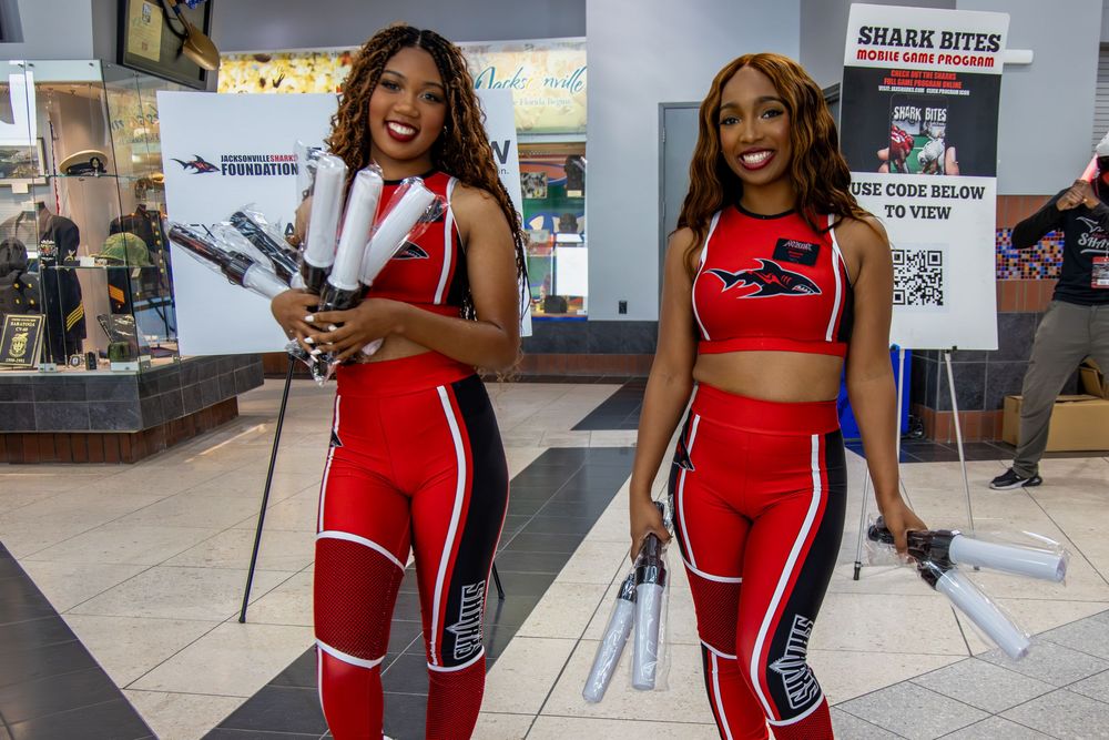 Jacksonville Sharks Attack Dance Team
