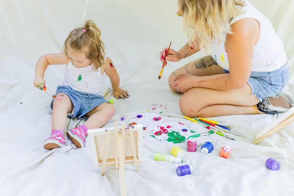 Paint Mini Session Hampton Virginia