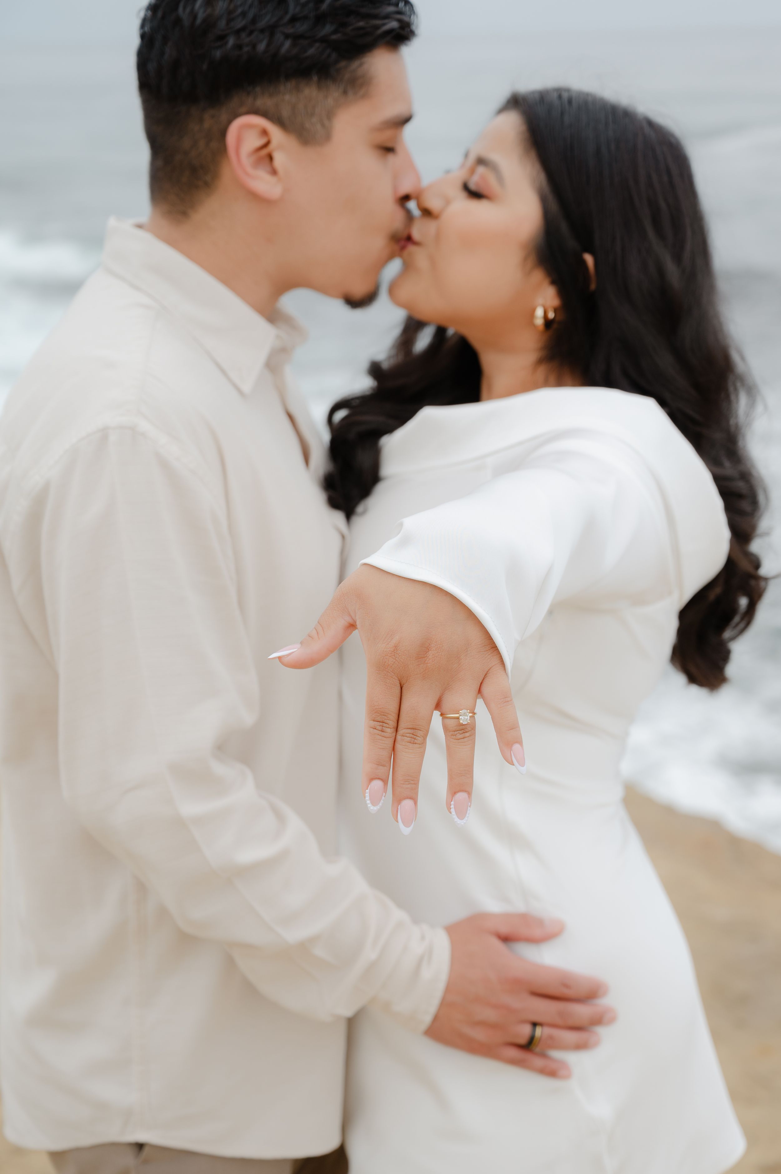 Engagement session at the Beach in La Jolla CA